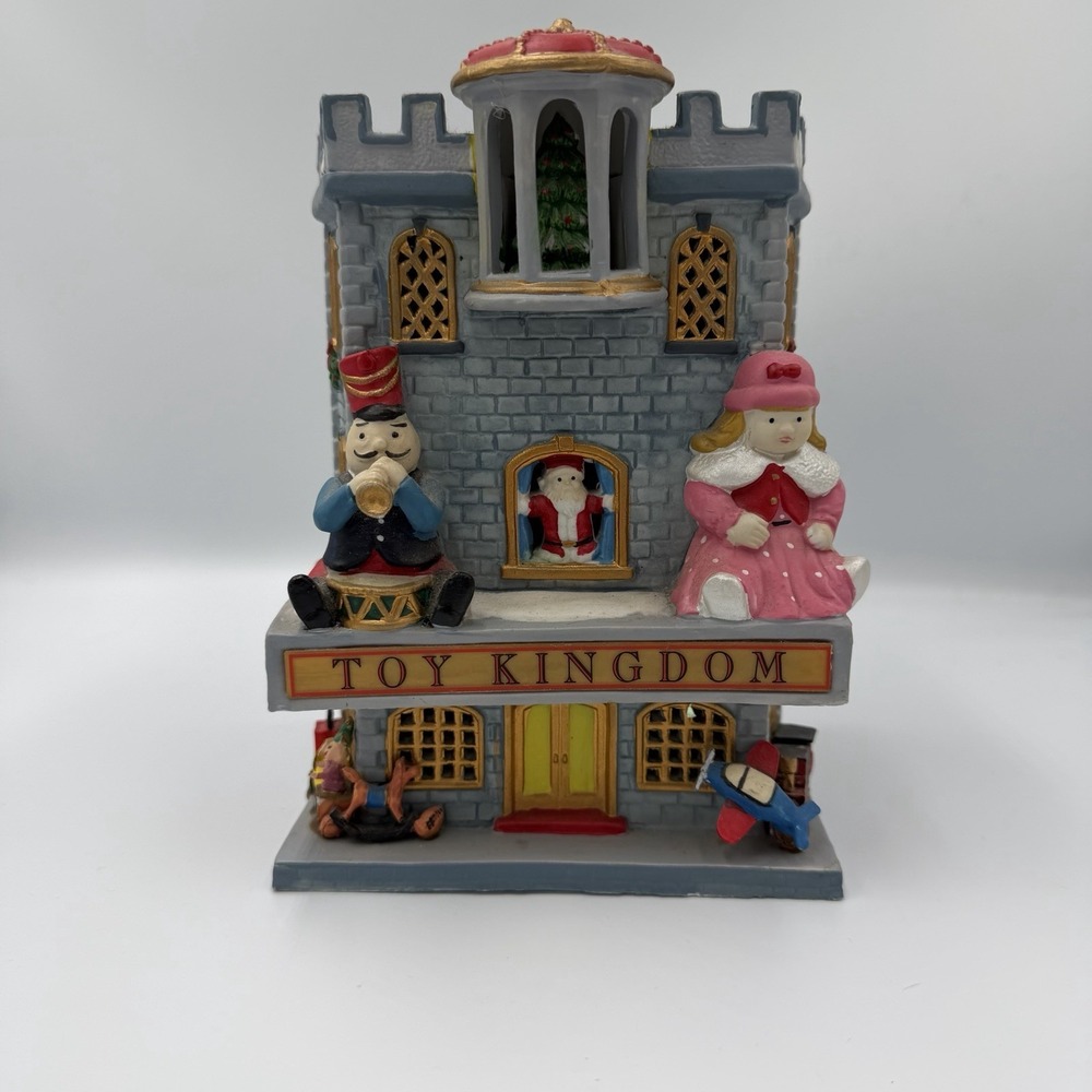 Lemax Village Collection 1999 Porcelain Lighted Toy‎ Kingdom